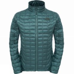 The North Face Mens ThermoBall Full Zip Jacket Duck Green